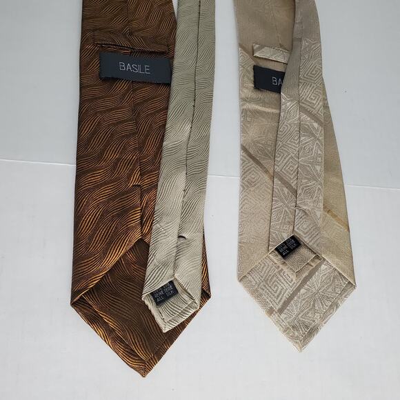 Basile Patterned Designer Tie Bundle - Picture 4 of 5